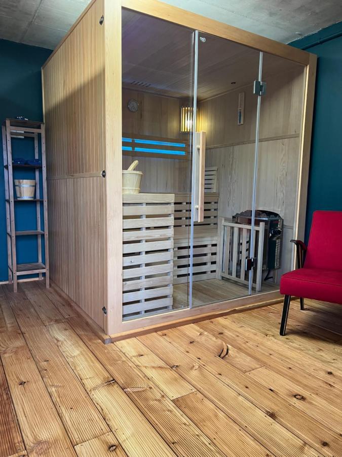 Houten Vakantiewoning "Reisnaarpolen" Royaal Ontbijt, Sauna En Hottub Czarna Góra Dış mekan fotoğraf