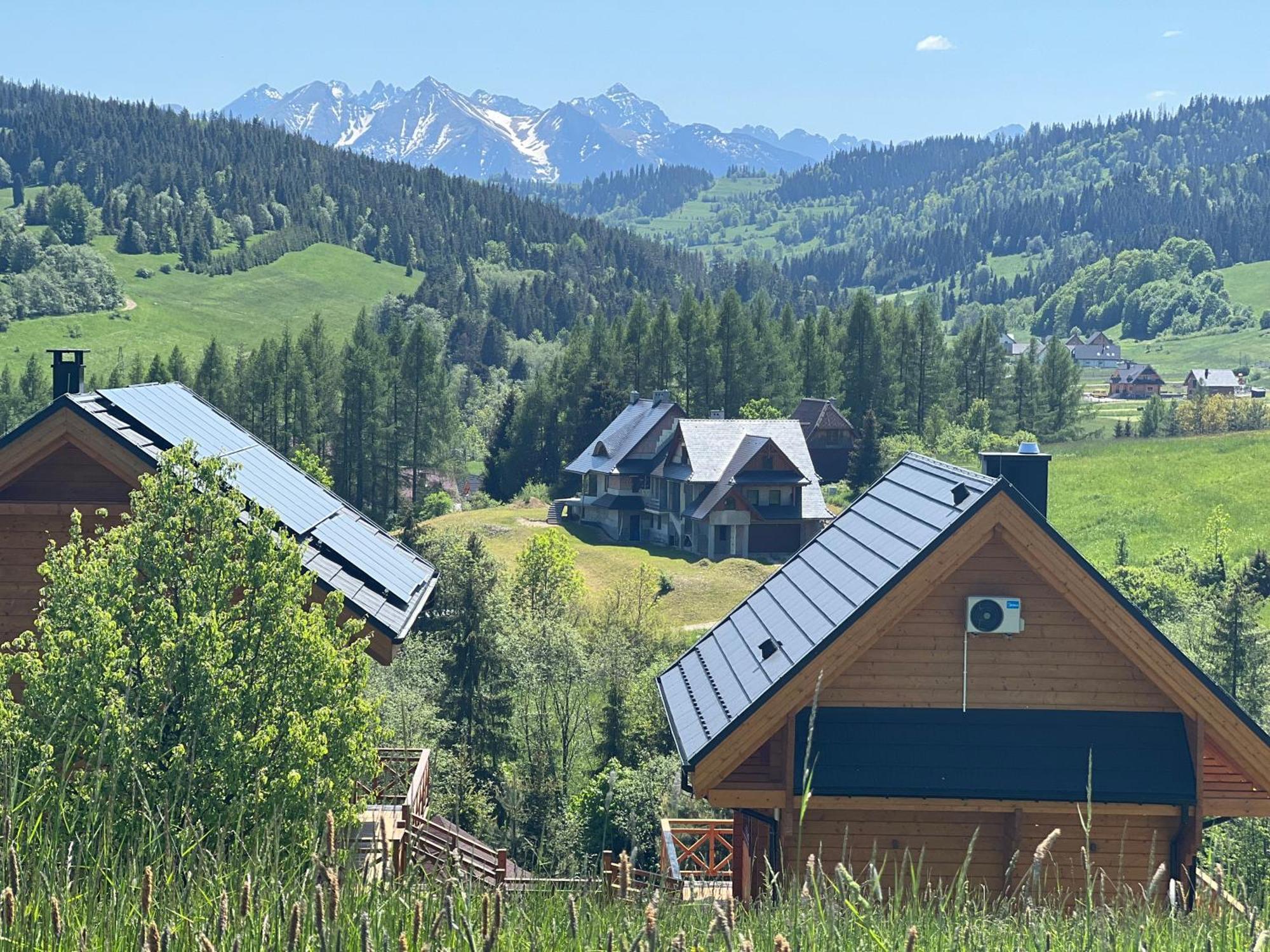 Houten Vakantiewoning "Reisnaarpolen" Royaal Ontbijt, Sauna En Hottub Czarna Góra Dış mekan fotoğraf