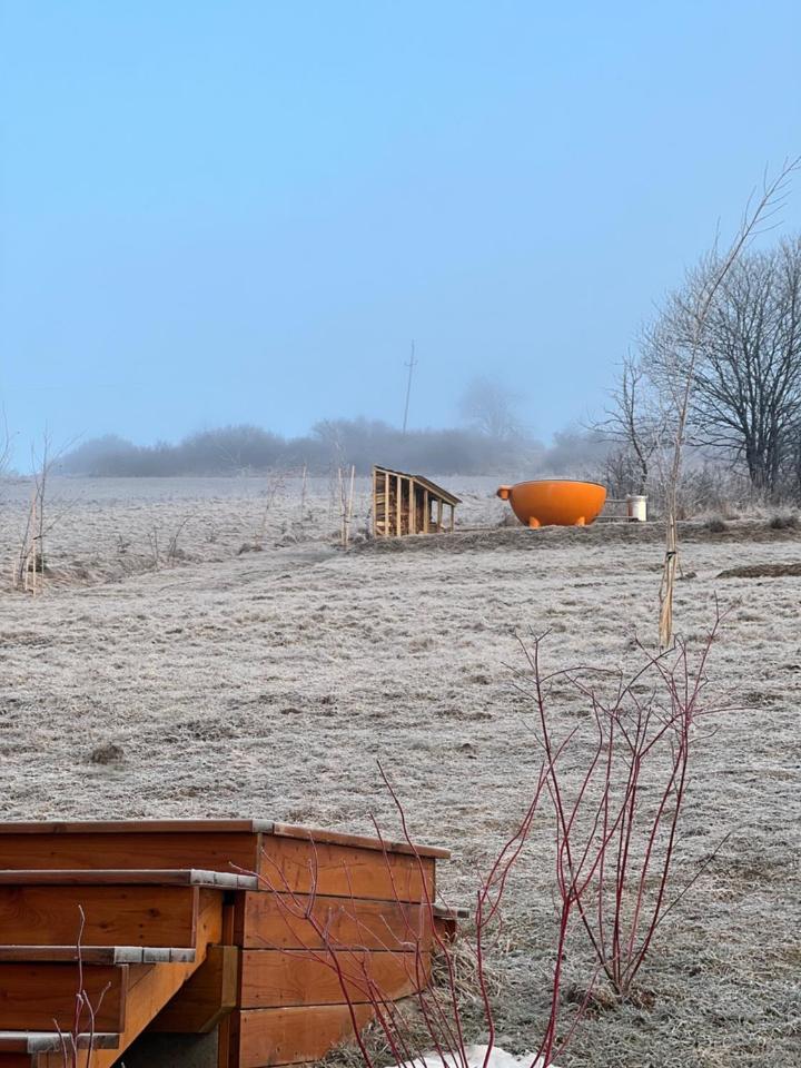 Houten Vakantiewoning "Reisnaarpolen" Royaal Ontbijt, Sauna En Hottub Czarna Góra Dış mekan fotoğraf